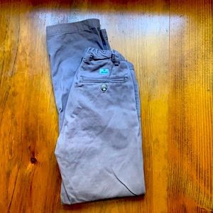 J. Bailey Khaki Trousers w/ Adjustable Waist